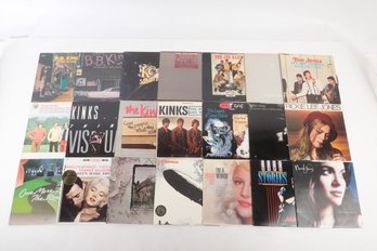 21 VTG Mixed Vinyl Records: Lynyrd Skynyrd, Led Zeppelin, The Kinks, Norah Jones, Tom Jones & More