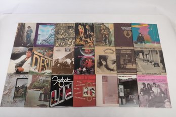 21 VTG Vinyl Records, Mixed Genre: Led Zeppelin, Michael Jackson, Elton John, Billy Joel, Jethro Tull & More