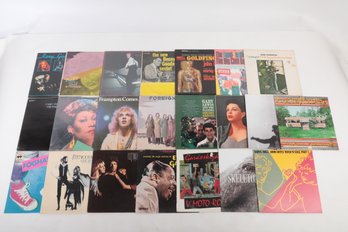21 VTG Vinyl Records, Mixed Genre: Fleetwood Mac, Peter Frampton, Foghat, & Many More