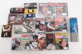 Box Lot Of Nascar And Racing Collectable