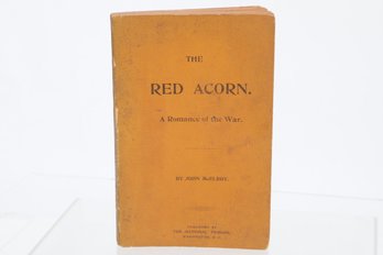 War Fiction, The Red Acorn A Novel By John McElroy