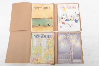 4 1981 New Yorkers From The Claude Smith Collection In Pristine Condition