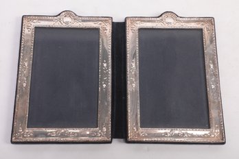 English Sterling Silver Double Frame