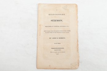 1812 HALF-CENTURY SERMON, DELIVERED AT NORFOLK, OCTOBER 28, 1811, FIFTY YEARS FROM THE ORDINATION OF THE AUTHO