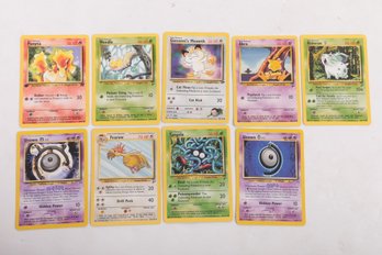 Group Of Early Pokemon Cards