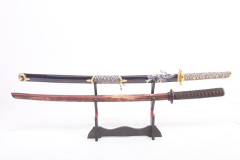 2 Samurai Style Swords