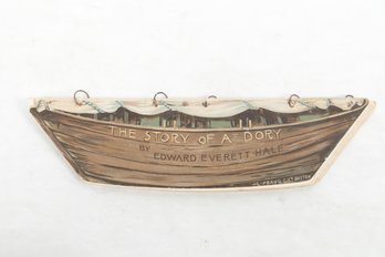 1890s Victorian Shape Book By Prang THE Story Of A DORY TOLD IN VERSE BY EDWARD EVERETT HALE AND SALTED DOWN