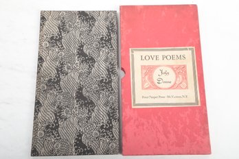 Ca. 1950's JOHN DONNE LOVE POEMS,  SONGS & SONNETS & ELEGIES, PETER PAUPER PRESS, MT. VERNON PRESS