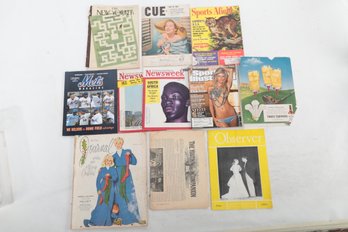 Grouping Of Various Magazines