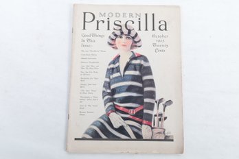 Vintage, Modern Pricilla Magazine October 1925