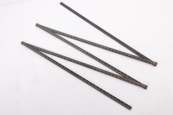 Antique Folding Measuring Stick (155')