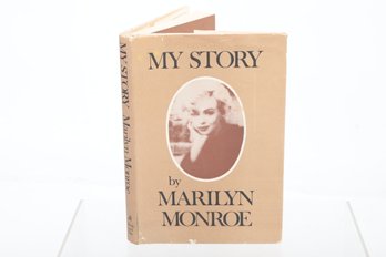 1974 1st Edition 'My Story' By Marilyn Monroe Stein & Day Publishers With Dust Jacket