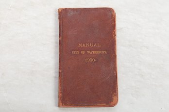 1900 City Of Waterbury (pocket) Manual