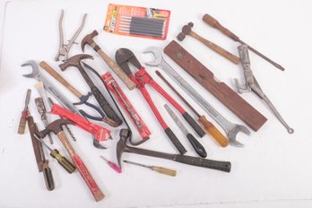 Box Lot Of Vintage Hand Tools