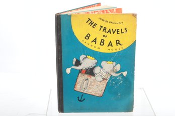 COPYR. 1934 JEAN DE BRUNHOFF THE TRAVELS Of BABAR TRANS. FROM FRENCH BY MERLE S. HAAS RANDOM HOUSE NEW YORK.