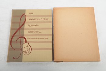 COPYR. 1937, THE BEGGAR'S OPERA BY JOHN GAY TO WHICH IS ADDED THE MUSIC TO EACH SONG, INTRO. By A. HERBERT,