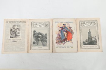 3 Issues Of THE YOUTH'S COMPANION, 1912-13