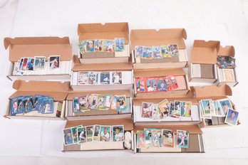 Large Lot Of Loose Mixed Baseball Cards From The Mid 1980's And Up