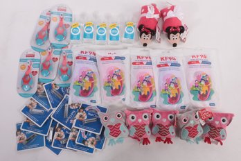 Grouping Of New Baby/Children's Items: Fischer Price Toothbrushes, KN94 Kids Masks, Nail Clippers & More