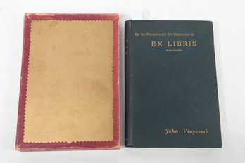 .Book Plates 1894 On The Processes For The Production Of Ex Libris (Book-Plates).