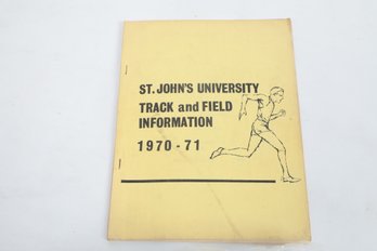 St. John's University TRACK And FIELD INFORMATION 1970-1971
