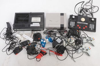 Video Game Console And Controller Lot - Nintendo, Coleco Vision , Xbox