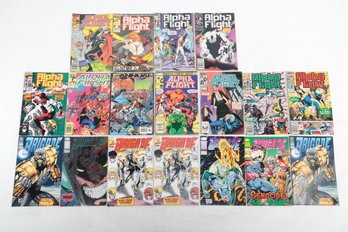 11 Alpha Flight Comic Books