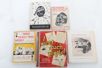 VINTAGE COMIC LOT, INCLUDING, I Meet Such People! 1946