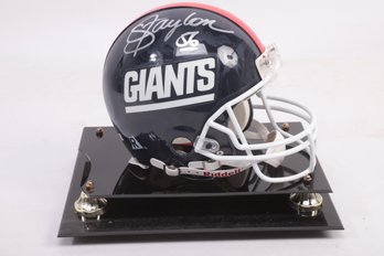 Lawrence Taylor  Autographed  Authentic  Full Size Riddell NFL New York Giants Helmet With JSA Cert