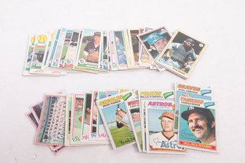 Lot Of 1977 1978 1979 Topps Baseball Cards With Stars Brooks Robinson Stargell Rose Ryan More