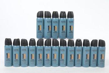 Lot Of 18  KMS Hair Stay Dry Xtreme Hairspray Dry-Touch Volumizing Hold - 2.2 Oz