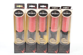 5 Denman Brush D3 Original Styler 7 Row Black