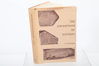 ARCHEOLOGY  T.B. Mitford's Study Of All Known Inscriptions From The Ancient City Of Kourion