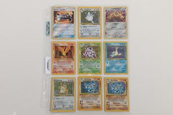 Lot Of 9 Pokemon Shinnies Card Lot #4