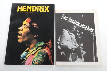 Extremely Rare Jimi Hendrix Songbook Together With His Biography