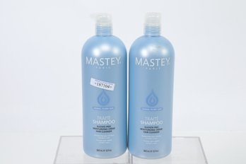 Lot Of 2 Mastey Traite Shampoo Normal To Dry Hair 32 Oz Pump Bottle