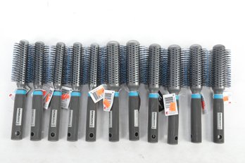 Lot Of 11 Assorted Size  Super Grips Ceramicare Thermal Pro Round Brush,