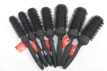 Lot Of 7 Wet Blow Out Professional Thermal Brush Assorted Size