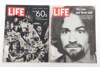 1960s: Charles Manson Cover  Life Magazine December  19, 1969