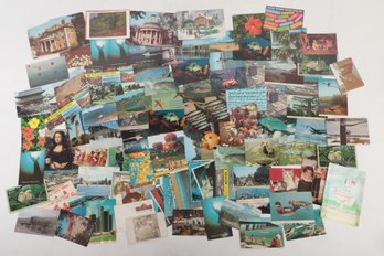 Lot Of Vintage Miscellaneous Travel Post Cards
