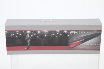 FHI Heat Technique G2 1 Inch Ceramic Flat Iron W/ Nano Fuzeion