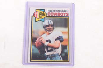 1979 Topps Football Card Roger Staubach All Pro Card #400