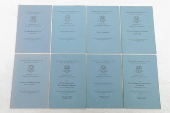 8 Tercentenary Commission Of The State Of CT. Booklets 1933 - 1936 , Committee On Historical Publications