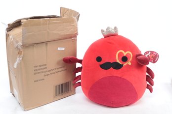 Squishmallows Original 16-Inch Georgios Red King Crab With Heart Monocle - Large