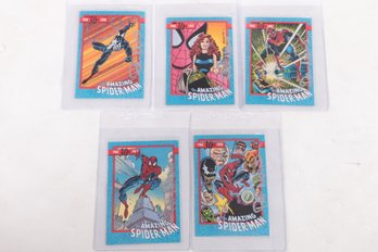 Spider-Man Insert Set SM1-SM5 30th Anniversary Each One Signed