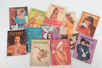 Playboy Magazine 1970 Complete Run W/Centerfolds