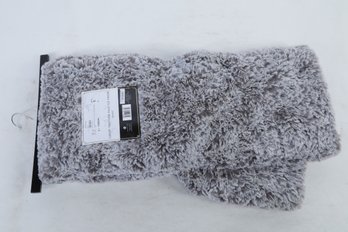 Inspired Home Luxury Two Tone Faux Fur Throw (50' X 60')