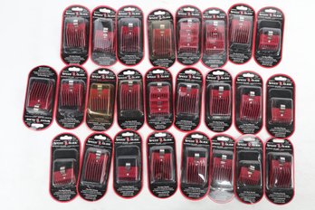 Lot Of 25 Assorted Speed O Guide Clipper Guides #1