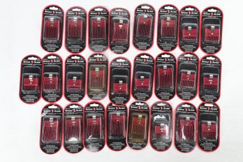 Lot Of 25 Assorted Speed O Guide Clipper Guides #2