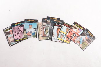 Lot Of 13 1971 Topps Baseball Cards Tom Seaver Carl Yastrzemski More